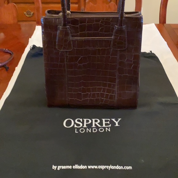 Osprey Brown Leather Handbag - Picture 8 of 8